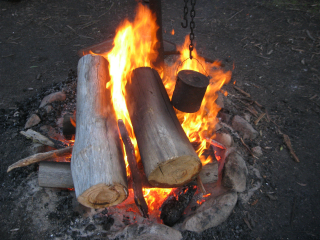 Boiling the billy